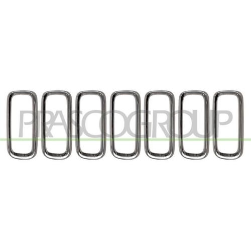 Zier /schutzleistensatz K&uuml;hlergitter Prasco JE1002206 f&uuml;r Jeep