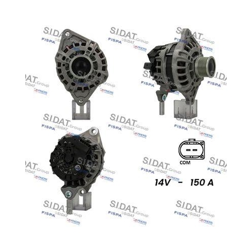 Generator Sidat A12BH0925 f&uuml;r Iveco