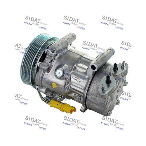 Kompressor Klimaanlage Sidat SB.381S f&uuml;r Alfa Romeo Citro&euml;n Fiat Lancia Peugeot