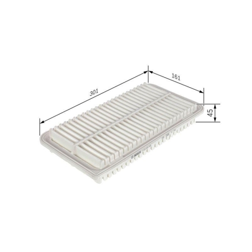 Luftfilter Bosch F026400506 f&uuml;r Mazda