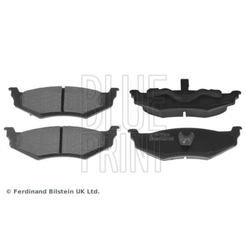 Bremsbelagsatz Scheibenbremse Blue Print ADA104236 f&uuml;r Chrysler Hinterachse