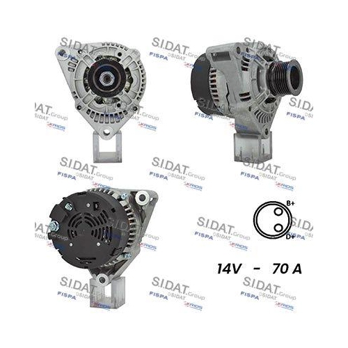 Generator Sidat A12BH0932A2 f&uuml;r Mercedes Benz Mercedes Benz Mercedes Benz