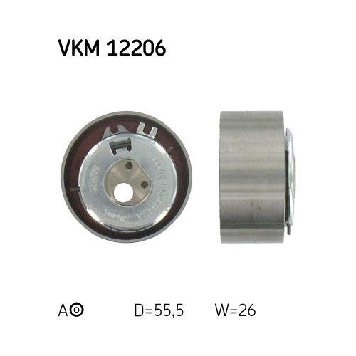 Spannrolle Zahnriemen Skf VKM 12206 für Alfa Romeo Fiat Ford Lancia