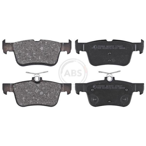 Bremsbelagsatz Scheibenbremse A.b.s. 35060 für Ford Ford Usa Hinterachse