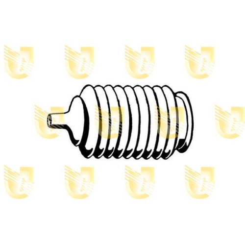 Faltenbalg Lenkung Unigom 310026 f&uuml;r Citro&euml;n Ford Vorderachse Links