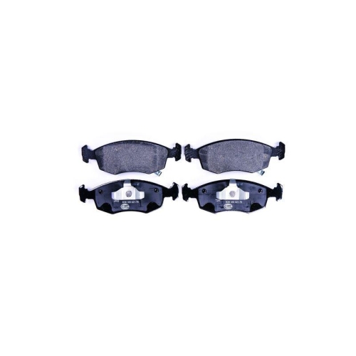 Bremsbelagsatz Scheibenbremse Hella 8DB 355 021-751 f&uuml;r Fiat Ferrari Amc