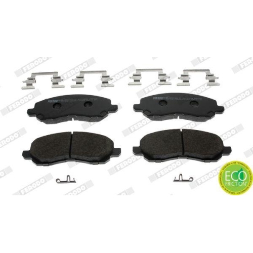 Bremsbelagsatz Scheibenbremse Ferodo FDB1621 Premier Eco Friction f&uuml;r Chrysler