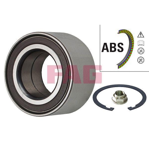 Radlagersatz Fag 713 6157 30 für Ford Mazda Hinterachse Vorderachse