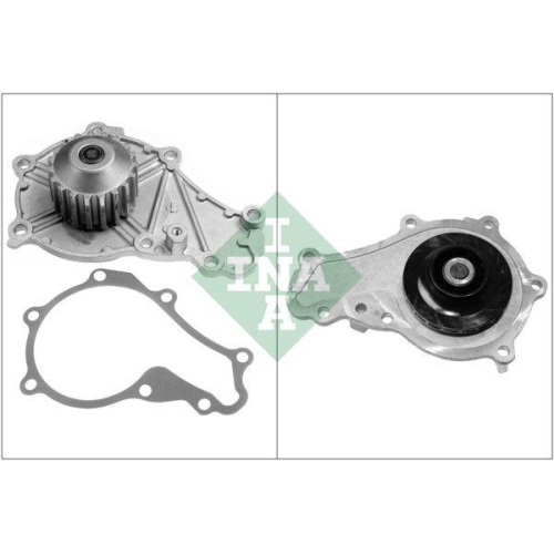 Wasserpumpe Motork&uuml;hlung Schaeffler Ina 538 0037 10 f&uuml;r Bmw Citro&euml;n Fiat Ford