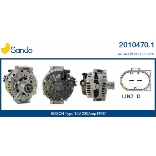 Generator Sando 2010470.1 f&uuml;r Mercedes Benz Mercedes Benz Mercedes Benz