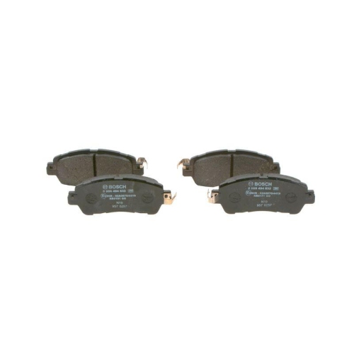 Bremsbelagsatz Scheibenbremse Bosch 0986494832 f&uuml;r Mazda Vorderachse