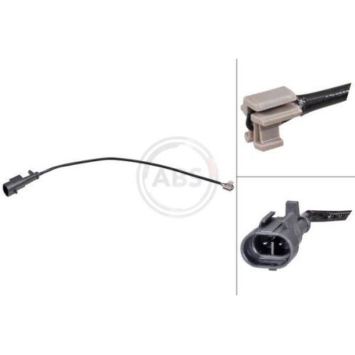 Warnkontakt Bremsbelagverschleiß A.b.s. 39912 für Iveco Hinterachse