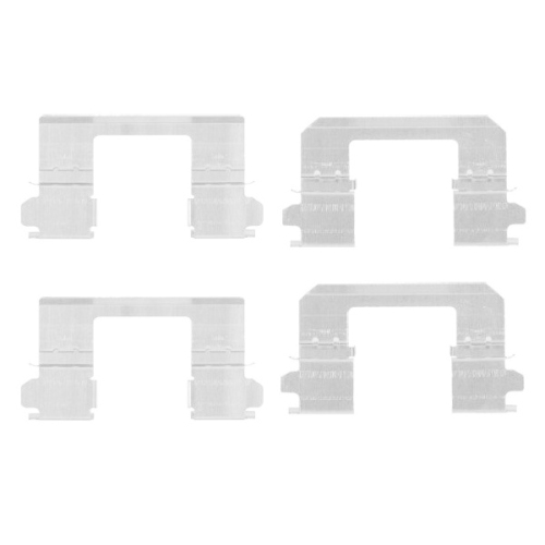 Zubehörsatz Scheibenbremsbelag Bosch 1987474461 für Nissan Vorderachse