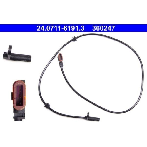 Sensor Raddrehzahl Ate 24-0711-6191-3 f&uuml;r Mercedes Benz Mercedes Benz