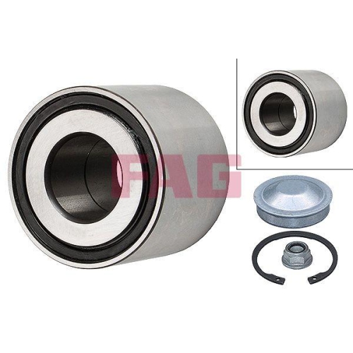 Radlagersatz Schaeffler Fag 713 6302 70 f&uuml;r Nissan Renault Hinterachse