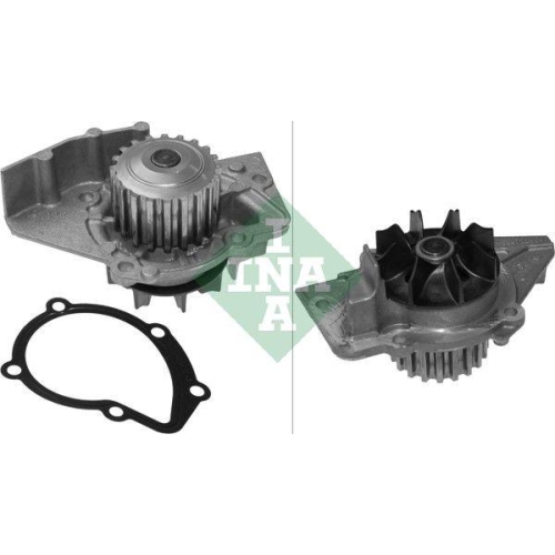 Wasserpumpe Motork&uuml;hlung Schaeffler Ina 538 0008 10 f&uuml;r Citro&euml;n Fiat Lancia