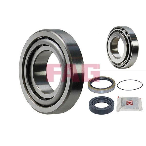 Radlagersatz Schaeffler Fag 713 6192 40 f&uuml;r Mitsubishi Hinterachse