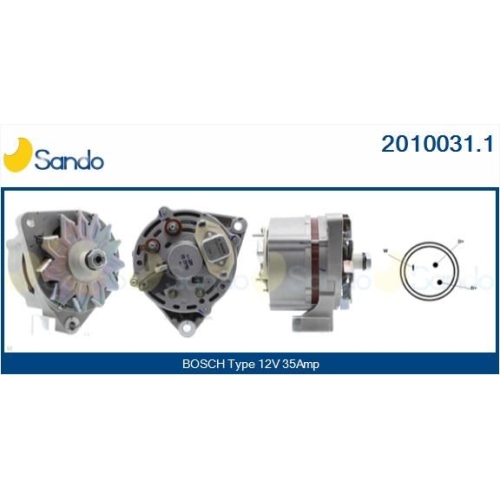 Generator Sando 2010031.1 f&uuml;r