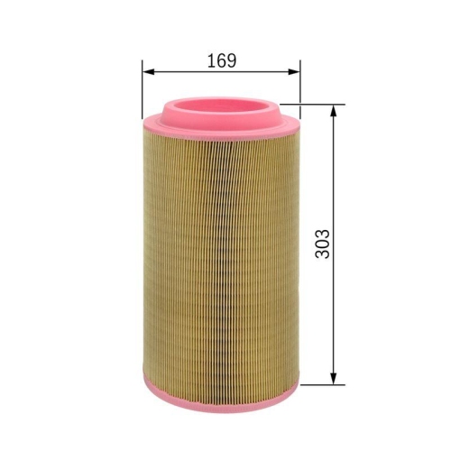 Luftfilter Bosch F026400059 für Citroën Fiat Peugeot