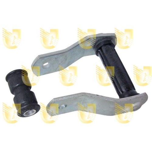 Lagerbuchse Blattfeder Unigom 390539K f&uuml;r Fiat Hinterachse Beidseitig Hinten