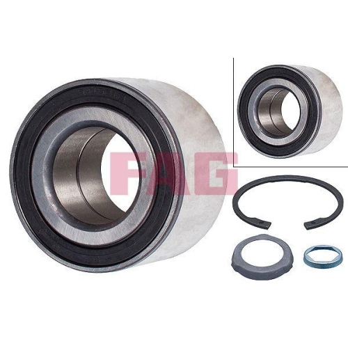 Radlagersatz Schaeffler Fag 713 6492 50 f&uuml;r Bmw Hinterachse
