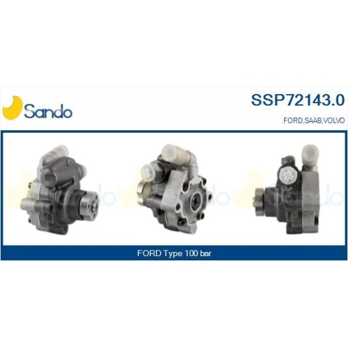 Hydraulikpumpe Lenkung Sando SSP72143.0 f&uuml;r Ford