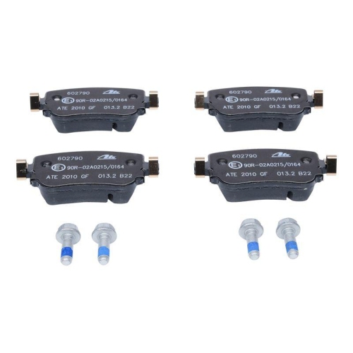 Bremsbelagsatz Scheibenbremse Ate 13-0460-2790-2 f&uuml;r Seat Skoda Vag Hinterachse