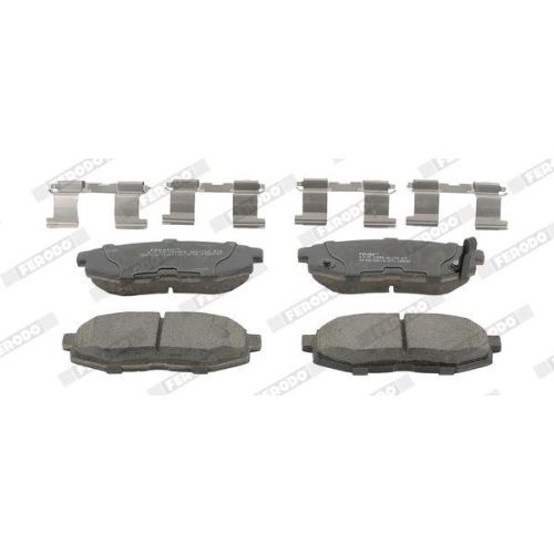 Bremsbelagsatz Scheibenbremse Ferodo FDB4187 Premier f&uuml;r Subaru Toyota