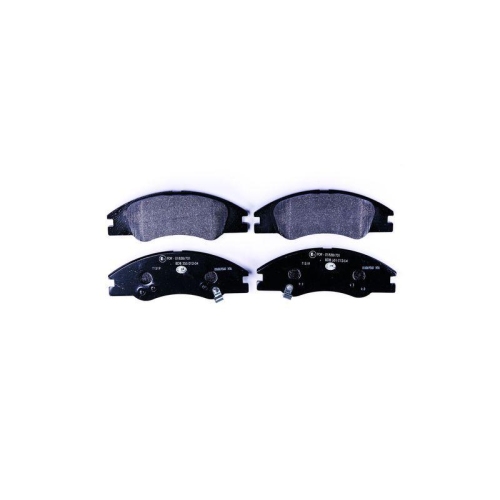 Brake Pad Set Disc Brake Hella 8DB 355 012-041 for Kia Kia (dyk) Front Axle