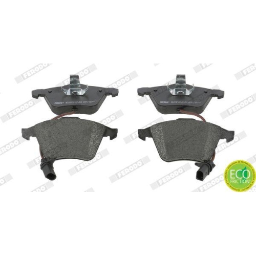 Bremsbelagsatz Scheibenbremse Ferodo FDB1629 Premier Eco Friction f&uuml;r Audi Seat
