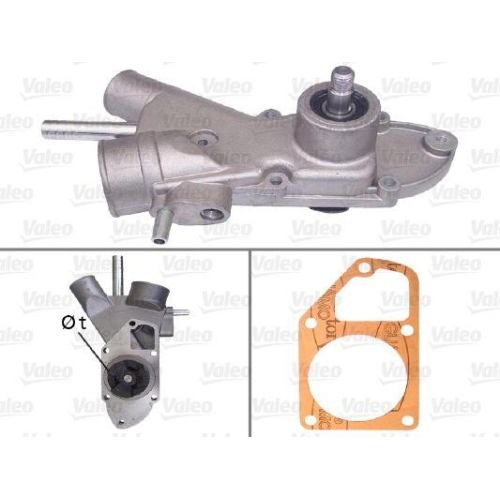 Wasserpumpe Motork&uuml;hlung Valeo 506230 f&uuml;r Peugeot