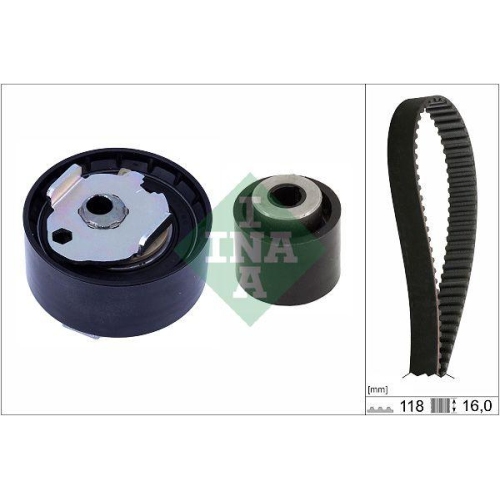 Zahnriemensatz Schaeffler Ina 530 0856 10 für Citroën Fiat Opel Peugeot Toyota