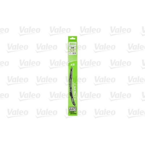 Wischblatt Valeo 576004 Compact für Audi VW Mitte Beidseitig Beifahrerseitig
