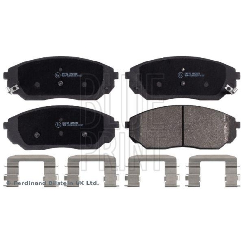 Brake Pad Set Disc Brake Blue Print ADG04258 for Kia