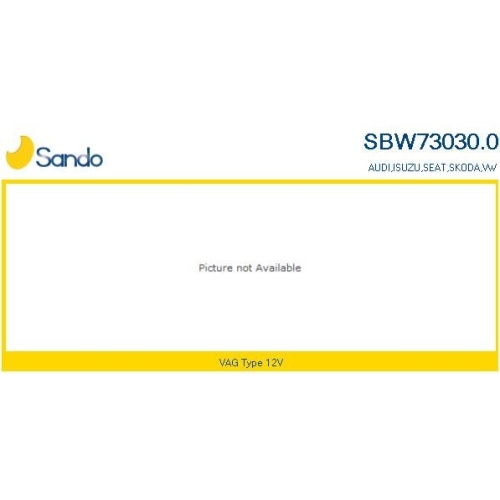 Innenraumgebl&auml;se Sando SBW73030.0 f&uuml;r Vag F&uuml;r Fahrzeuge Mit Klimaautomatik