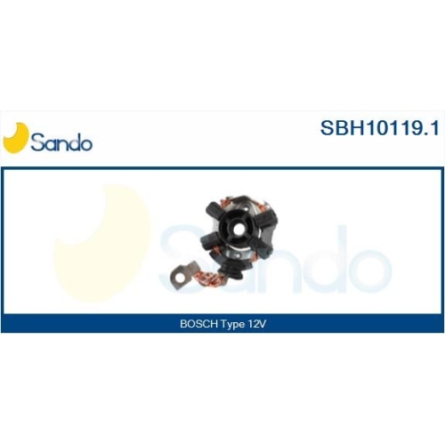 Halter Kohleb&uuml;rsten Sando SBH10119.1 f&uuml;r Ika