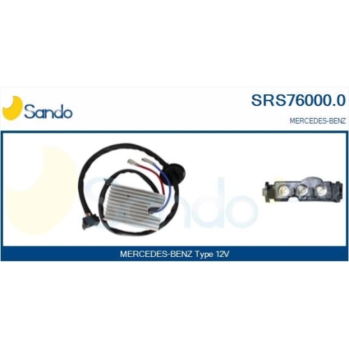 Widerstand Innenraumgebläse Sando SRS76000.0 für Mercedes Benz