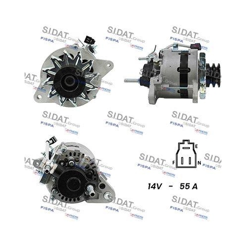 Generator Sidat A12DE0177A2 f&uuml;r Nissan