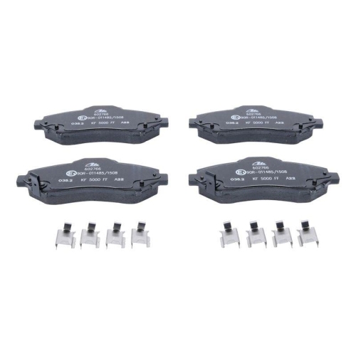 Bremsbelagsatz Scheibenbremse Ate 13-0460-2766-2 f&uuml;r Chrysler Fiat Jeep