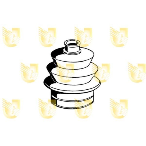 Faltenbalg Antriebswelle Unigom 300026 f&uuml;r Innocenti Radseitig