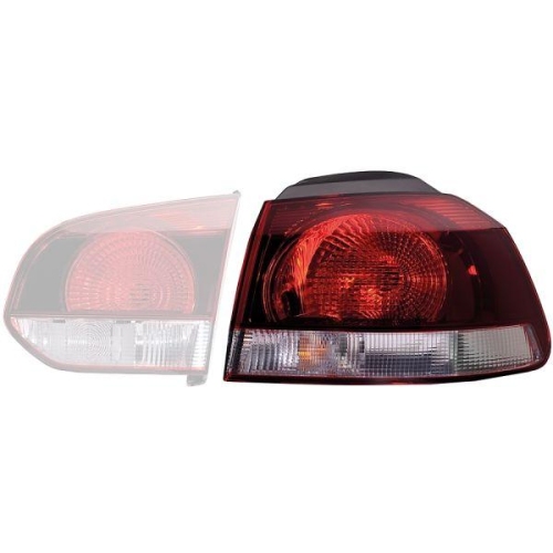 Tail Light Assembly Hella 2SD 009 922-131 for VW