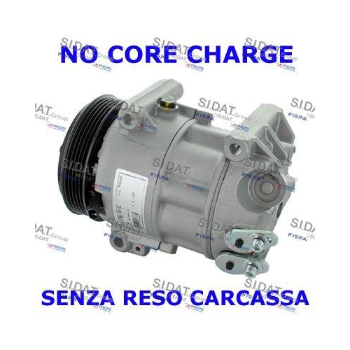 Kompressor Klimaanlage Sidat 1.4116R f&uuml;r Alfa Romeo Fiat Lancia
