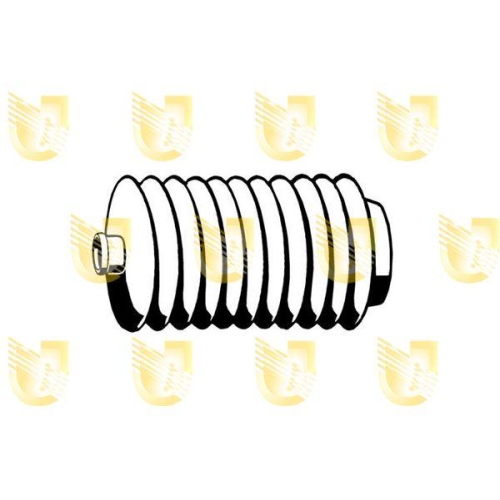 Faltenbalg Lenkung Unigom 300029 f&uuml;r Fiat Vorderachse Links Vorderachse Rechts