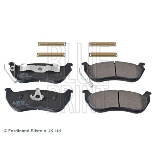 Bremsbelagsatz Scheibenbremse Blue Print ADA104260 f&uuml;r Chrysler Jeep Hinterachse