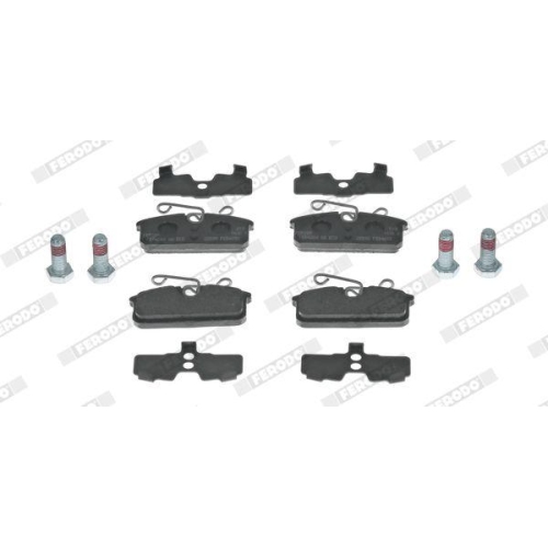 Bremsbelagsatz Scheibenbremse Ferodo FDB4893 Premier Eco Friction f&uuml;r Renault