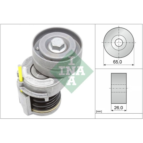 Riemenspanner Keilrippenriemen Ina 534 0346 10 f&uuml;r Audi Seat Skoda VW
