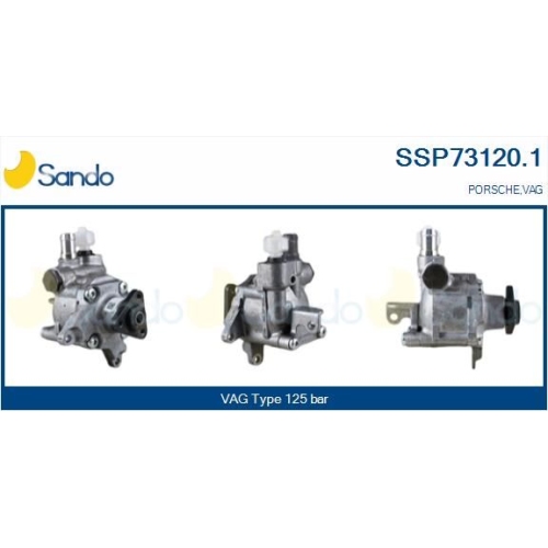Hydraulikpumpe Lenkung Sando SSP73120.1 f&uuml;r Porsche