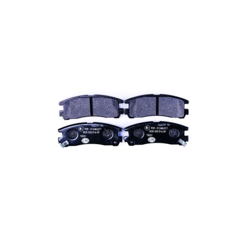 Bremsbelagsatz Scheibenbremse Hella 8DB 355 016-591 f&uuml;r Chrysler Dodge Nissan