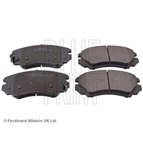 Bremsbelagsatz Scheibenbremse Blue Print ADG04263 f&uuml;r Hyundai Kia Vorderachse