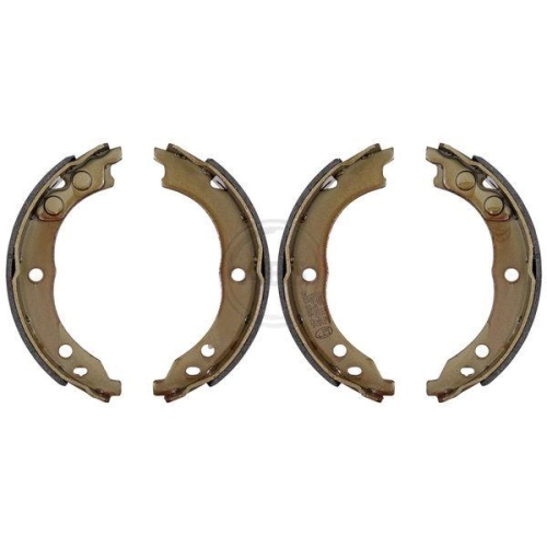 Bremsbackensatz Feststellbremse A.b.s. 9167 für Citroën Fiat Peugeot Hinterachse